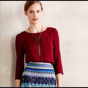 Anthropologie maeve blouse.